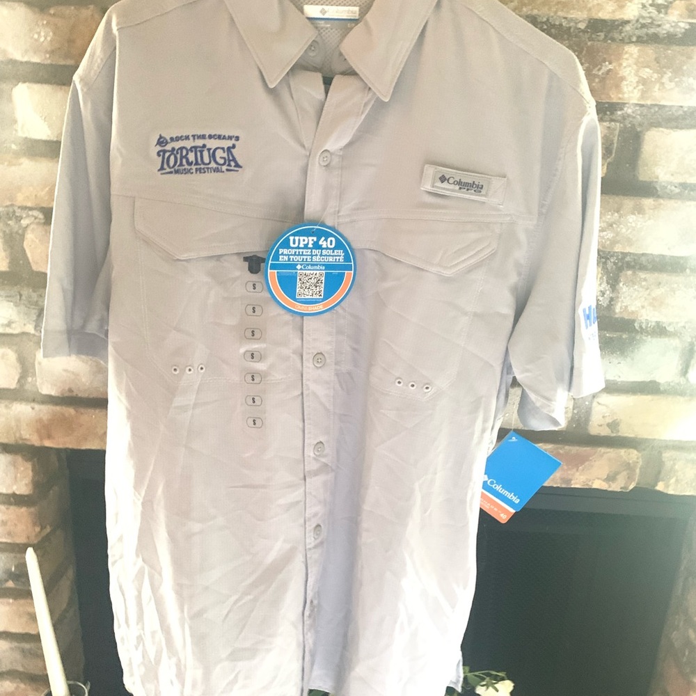 NWT Columbia Men’s Fishing Shirt